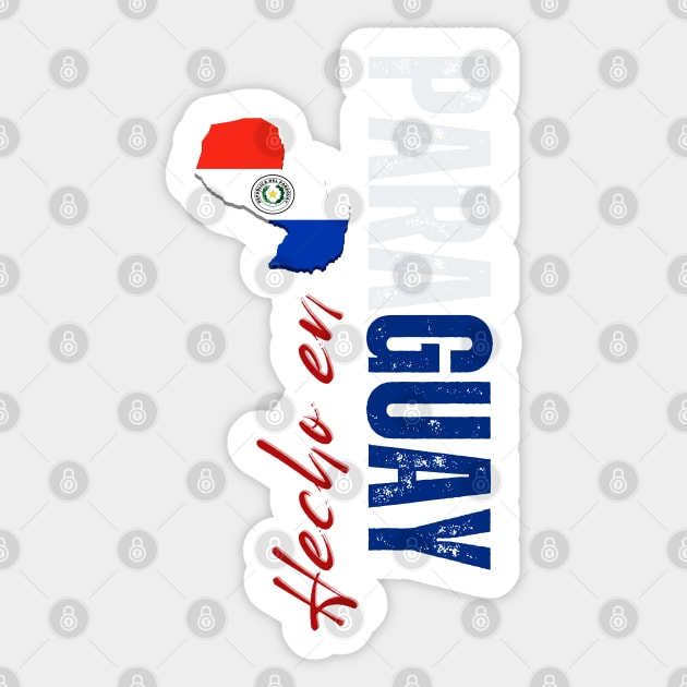 Paraguay flag, paraguayan flag Sticker by eka123